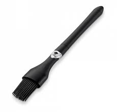 Weber Premium Silicone Basting Brush | Heat-Resistant | No Bristle Shedding | For Marinades & Glazes | Dishwasher-Safe | BBQ Grilling Tool