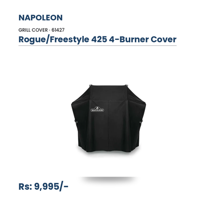 Napoleon Premium Grill Cover (61427) – Fits Rogue 425 & Freestyle 425 4-Burner Models | Weather-Resistant BBQ Cover