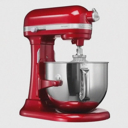 KitchenAid Heavy-Duty 6.9L Bowl-Lift Stand Mixer – 500 W Commercial-Grade, 10-Speed, Empire Red – Professional Dough & Cake Baking Machine for Home, Café & Cloud Kitchen