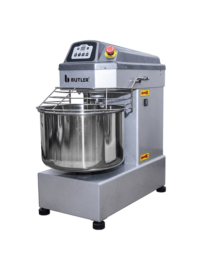 Butler SM 34T Premia Proffessional Dough Mixer with 3Speeds Timer Inverter Technology 34Litres