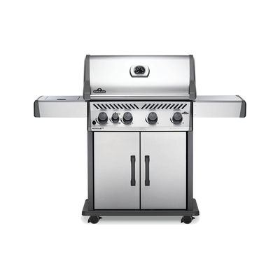 Napoleon Rogue XT 525 Gas Grill | RXT525SIBPSS | 4 Burners | 57,000 BTU | 805 sq in | Infrared Sizzle Zone | Stainless Steel | WAVE Grids | LPG