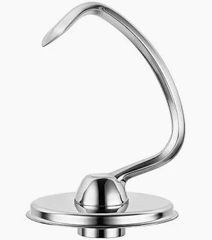 KitchenAid Spiral Dough Hook Attachment | For 4.8L Tilt-Head Stand Mixers | Nylon-Coated | For Bread, Pizza & Brioche Dough | Dishwasher-Safe