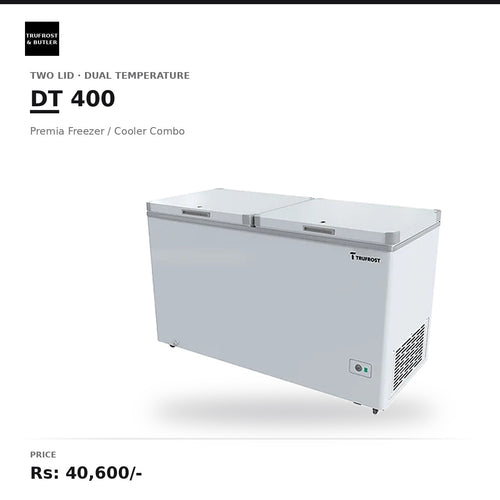 Trufrost  DT 400 Premia Two Lid Freezer/ Cooler Combo