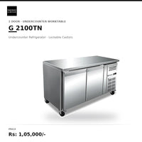 Trufrost G 2100TN 2 Door Undercounter Refrigerator