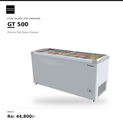 Trufrost  GT 500 Premia Flat Glass Freezer