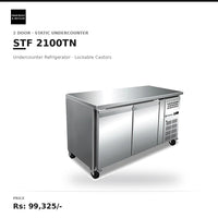 Trufrost STF 2100TN 2 Door Static Undercounter Refrigerator
