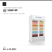 Trufrost VC 1000 NF Two Door No-Frost Visi Cooler