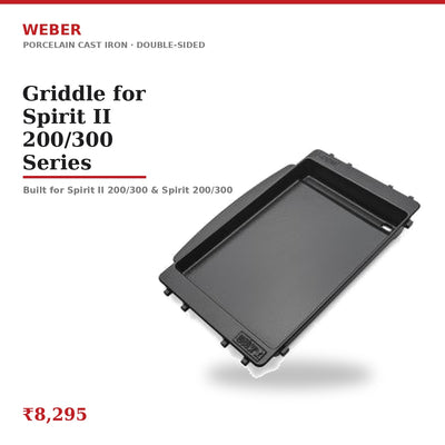 Weber Griddle Built for Spirit II 200/300 and Spirit 200/300 series