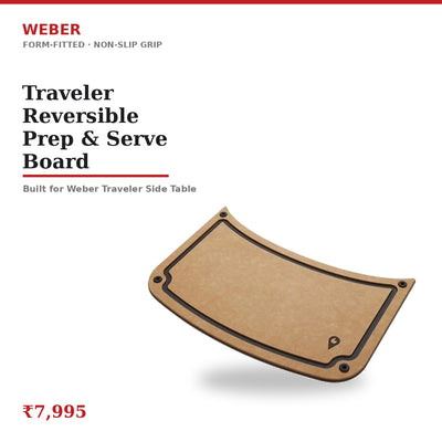 Weber Traveler Reversible Prep & Serve Board