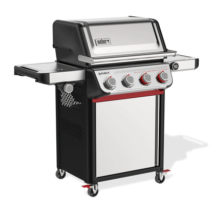 Weber Spirit® SP-435 Gas Grill – 4 Burner Stainless Steel BBQ with Sear Zone & Side Burner